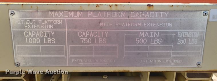 image for item LJ9365 JLG Commander CM-40RT  scissor lift