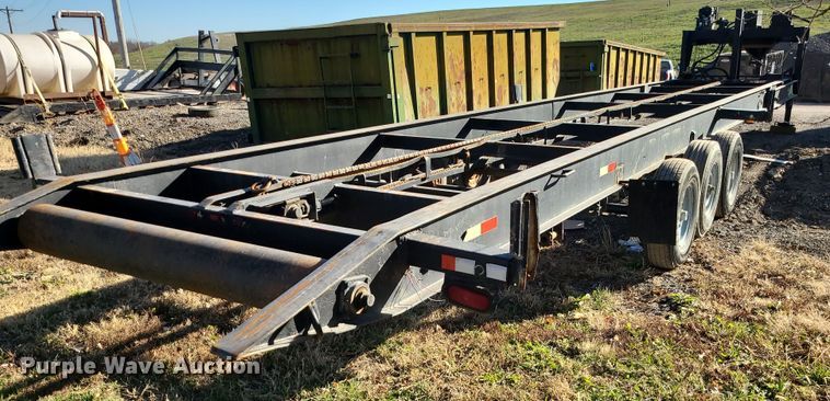 image for item LJ9366 1998 Cash Brothers  container trailer