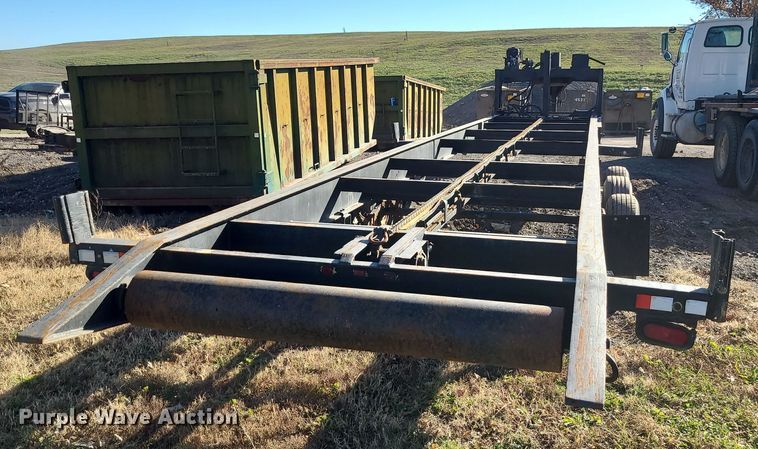 image for item LJ9366 1998 Cash Brothers  container trailer