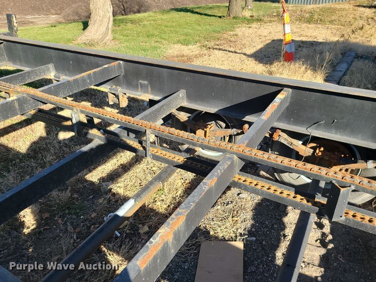 image for item LJ9366 1998 Cash Brothers  container trailer