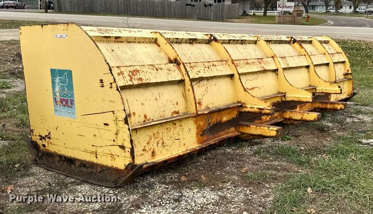 image for item LO9312 Snow Wolf  16' W snow pusher