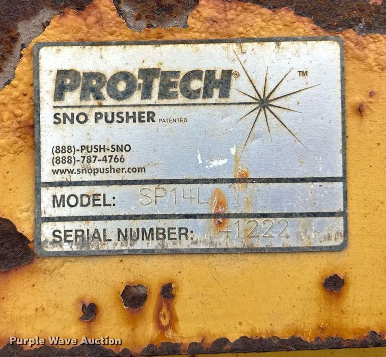 image for item LO9313 Pro-Tech  14' W snow pusher