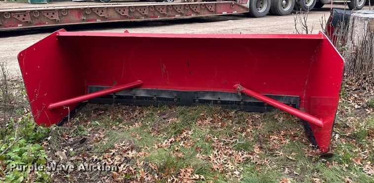 image for item LO9318 Hiniker  97" W skid steer snow pusher