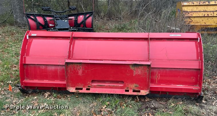 image for item LO9318 Hiniker  97" W skid steer snow pusher