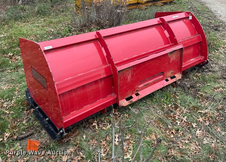 image for item LO9318 Hiniker  97" W skid steer snow pusher
