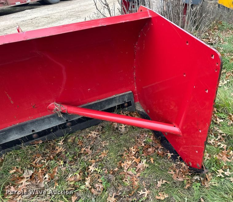 image for item LO9318 Hiniker  97" W skid steer snow pusher