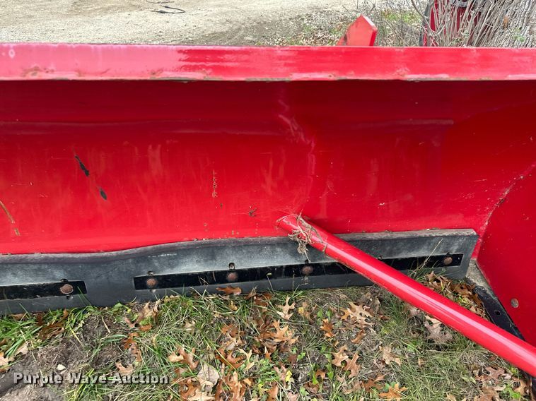image for item LO9318 Hiniker  97" W skid steer snow pusher