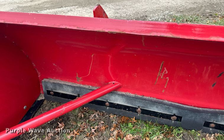 image for item LO9318 Hiniker  97" W skid steer snow pusher