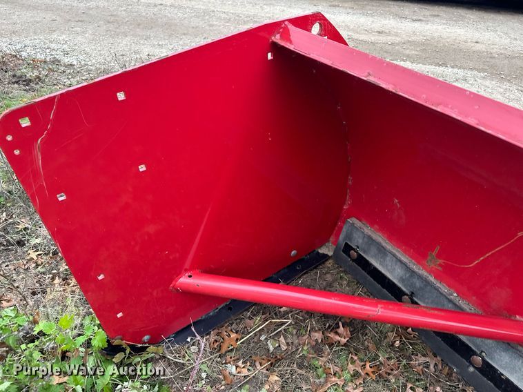image for item LO9318 Hiniker  97" W skid steer snow pusher