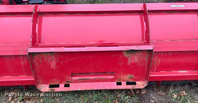 image for item LO9318 Hiniker  97" W skid steer snow pusher