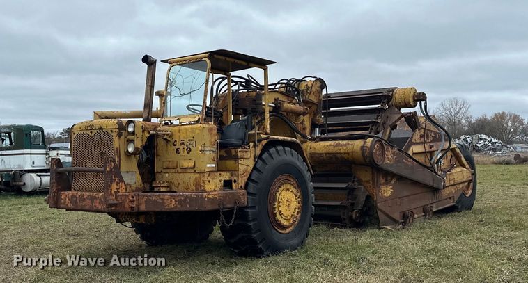image for item LO9323 1965 Caterpillar 619C  scraper