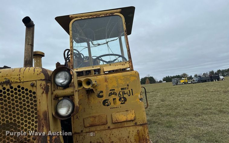 image for item LO9323 1965 Caterpillar 619C  scraper