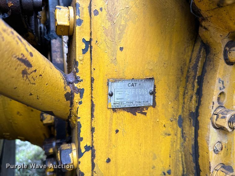 image for item LO9323 1965 Caterpillar 619C  scraper
