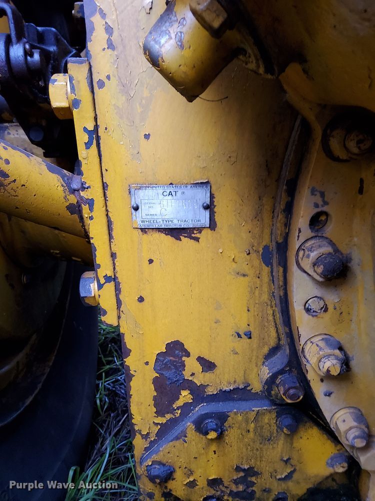 image for item LO9323 1965 Caterpillar 619C  scraper