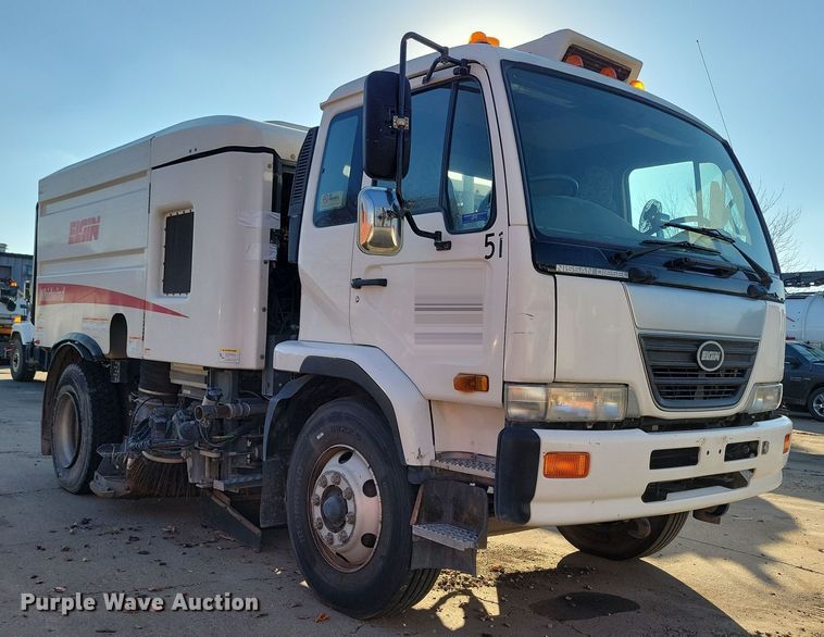 image for item LO9973 2007 Nissan UD3300  street sweeper truck