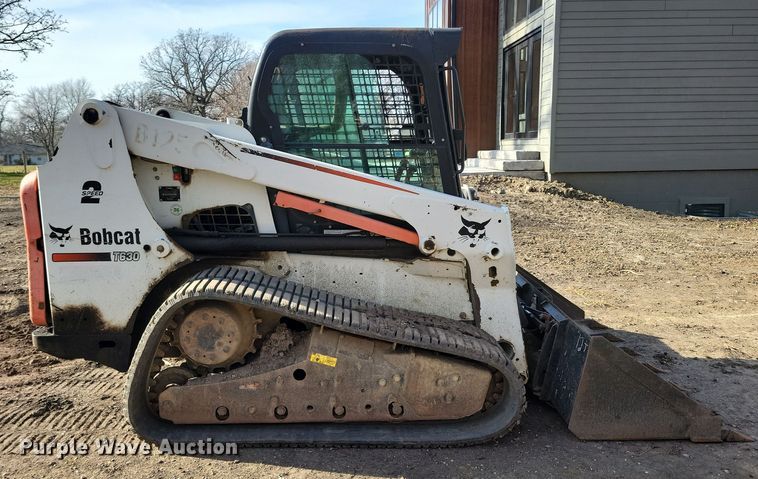 image for item LO9993 2012 Bobcat T630  tracked skid steer loader