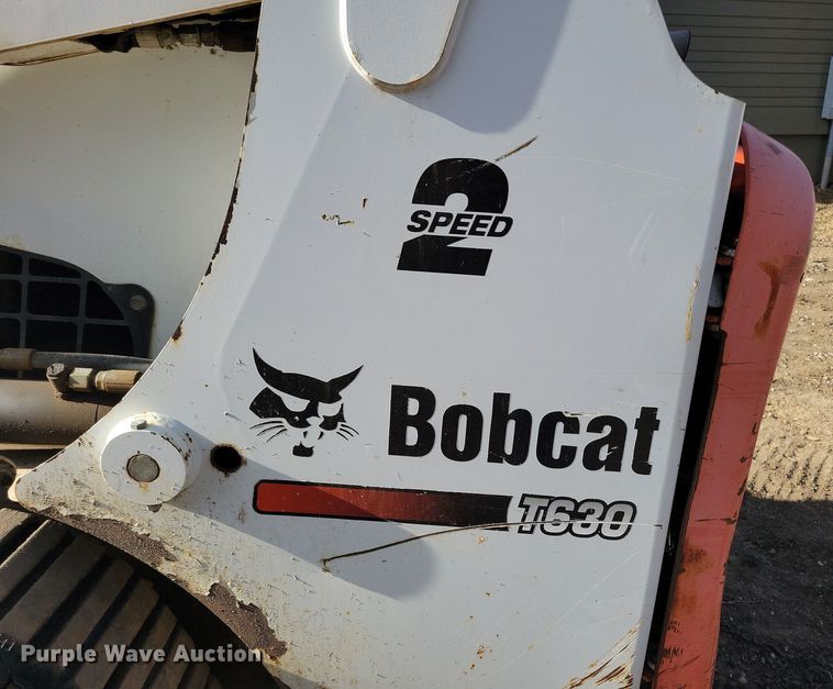 image for item LO9993 2012 Bobcat T630  tracked skid steer loader