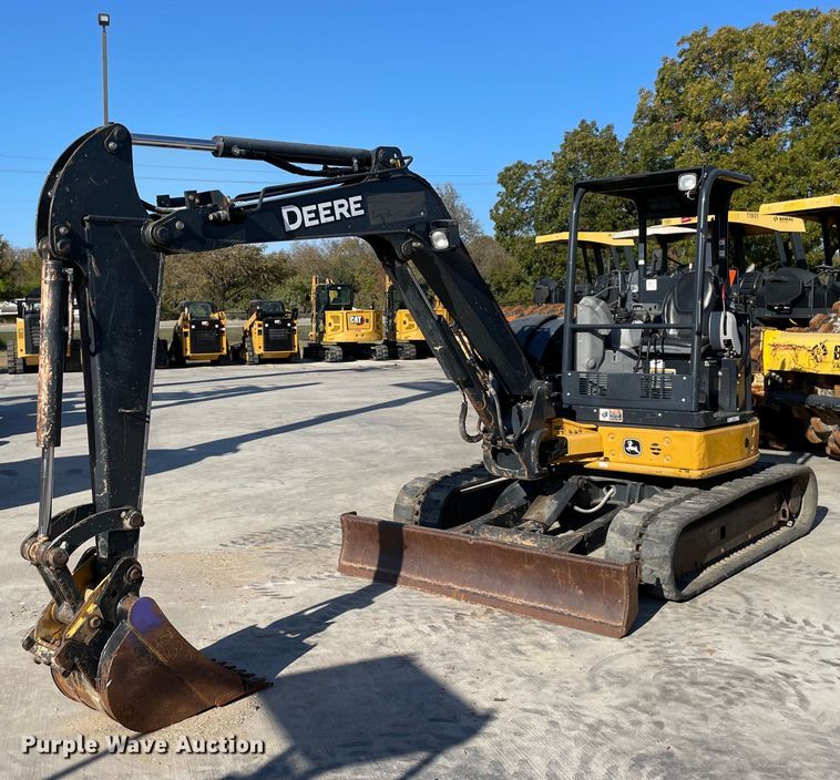 image for item LV9200 2016 John Deere 50G  mini excavator