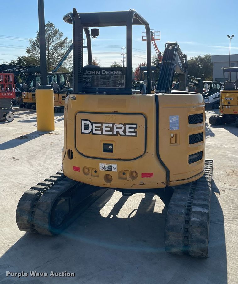 image for item LV9200 2016 John Deere 50G  mini excavator