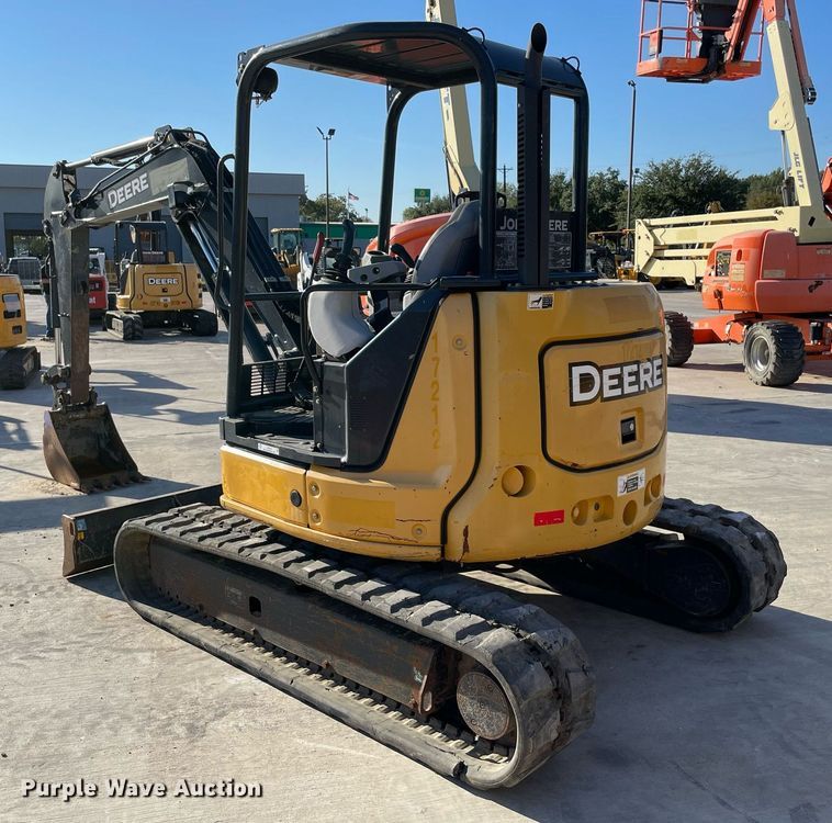 image for item LV9200 2016 John Deere 50G  mini excavator