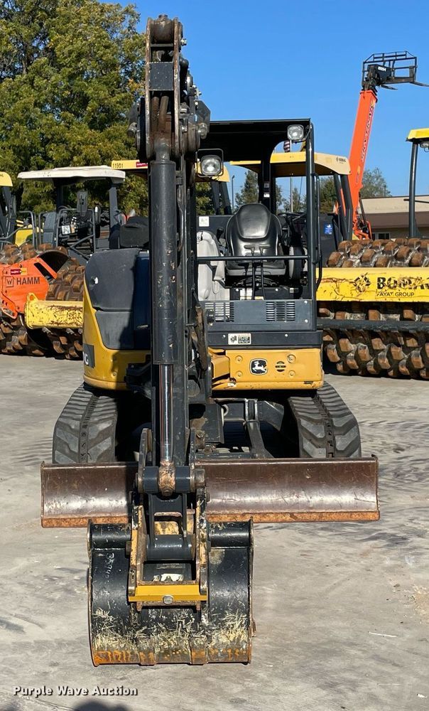 image for item LV9201 2015 John Deere 50G  mini excavator