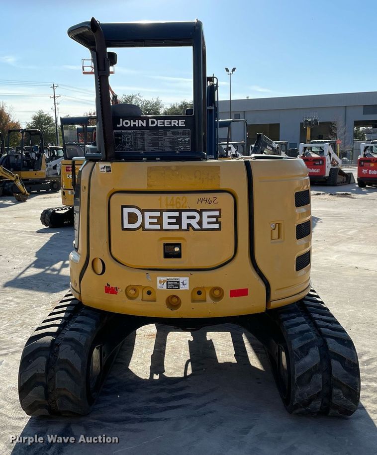 image for item LV9201 2015 John Deere 50G  mini excavator