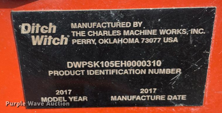 image for item LV9963 2017 Ditch Witch SK1050  compact utility loader