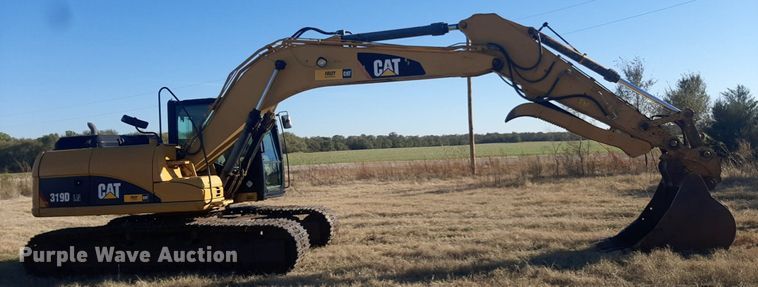 image for item LX9812 2011 Caterpillar 319D LN  excavator