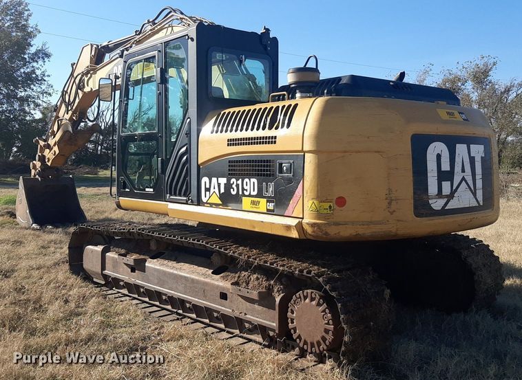 image for item LX9812 2011 Caterpillar 319D LN  excavator