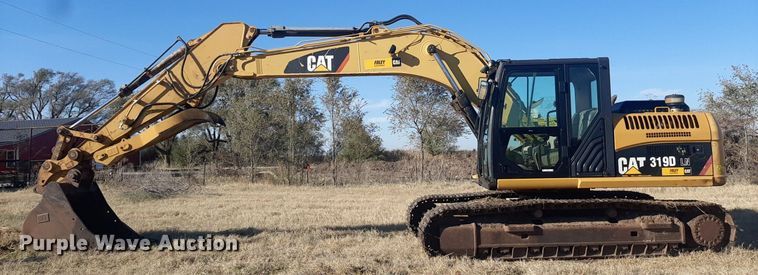 image for item LX9812 2011 Caterpillar 319D LN  excavator