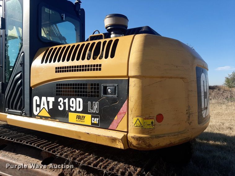image for item LX9812 2011 Caterpillar 319D LN  excavator