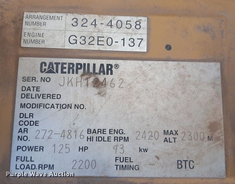 image for item LX9812 2011 Caterpillar 319D LN  excavator