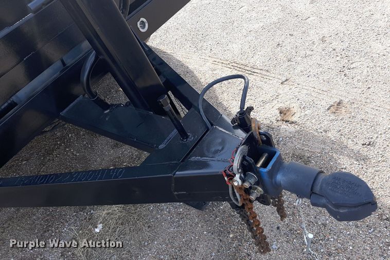 image for item LX9813 2003 Parker  dump trailer