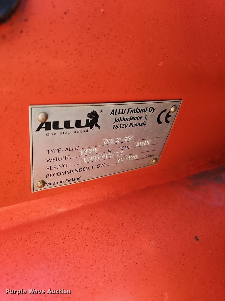 image for item MH9425 2015 Allu DN2-17  screening bucket