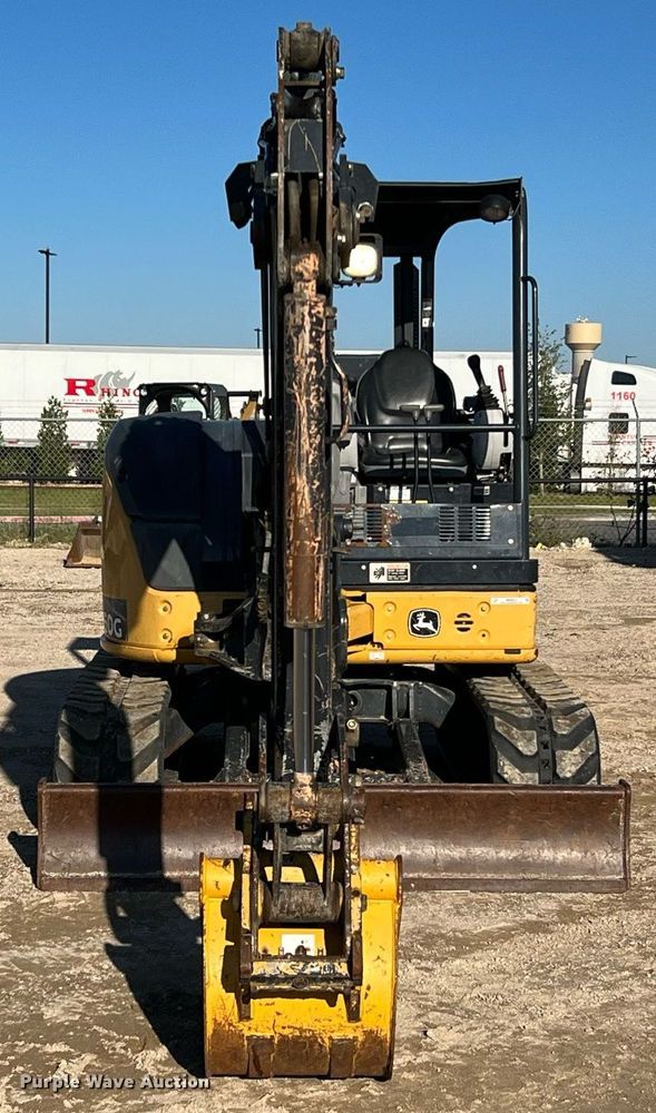 image for item MH9922 2016 John Deere 50G  mini excavator