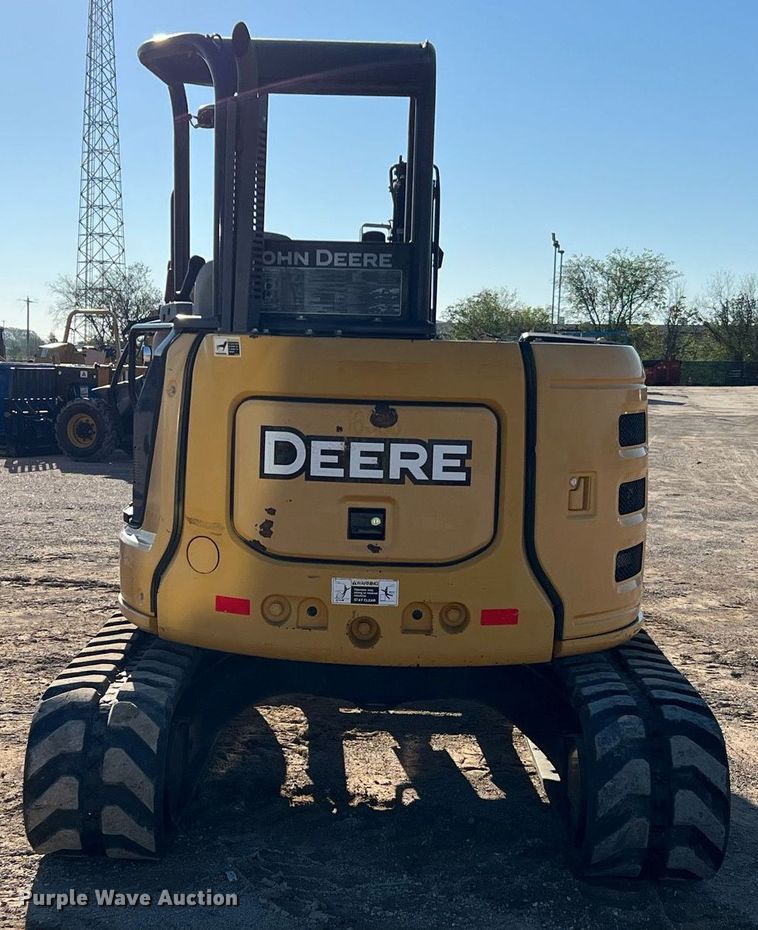 image for item MH9922 2016 John Deere 50G  mini excavator