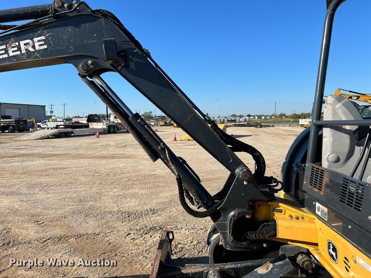 image for item MH9922 2016 John Deere 50G  mini excavator