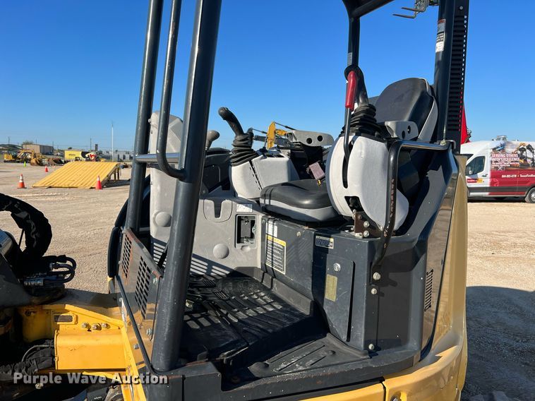 image for item MH9922 2016 John Deere 50G  mini excavator