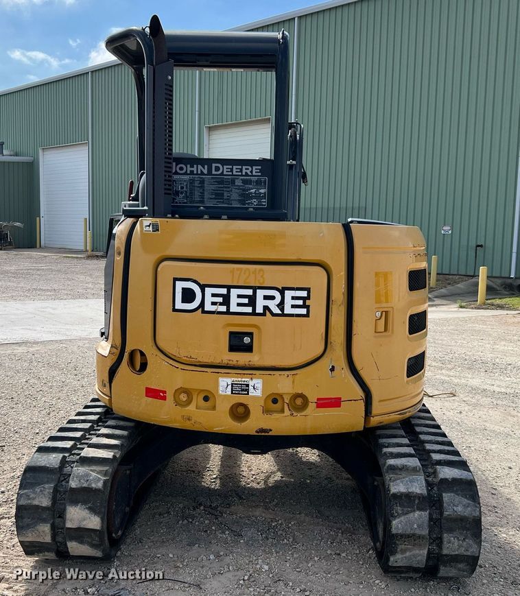 image for item MH9925 2016 John Deere 50G  mini excavator