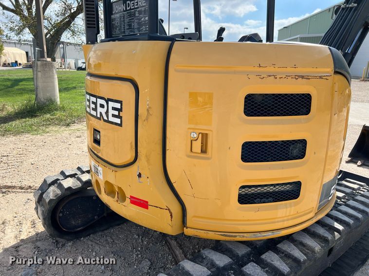 image for item MH9925 2016 John Deere 50G  mini excavator