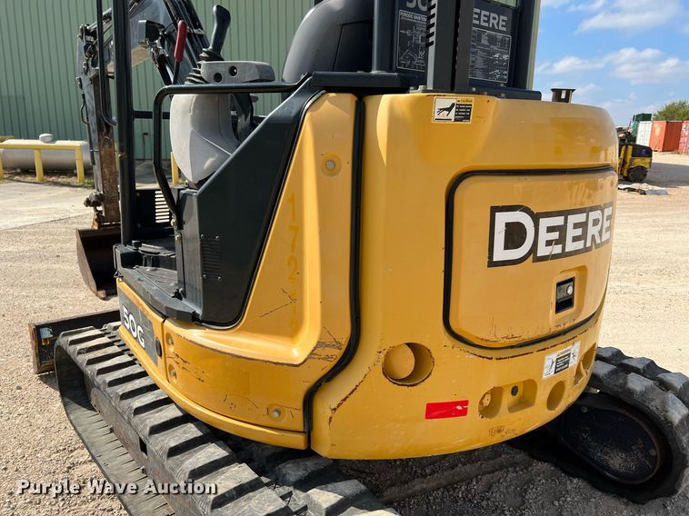 image for item MH9925 2016 John Deere 50G  mini excavator