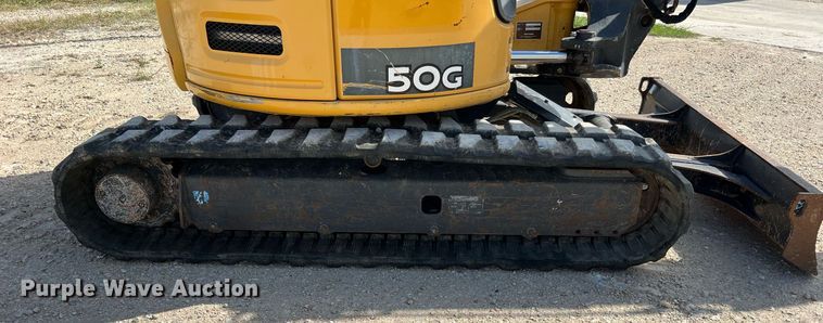 image for item MH9925 2016 John Deere 50G  mini excavator