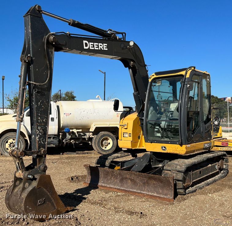 image for item MH9926 2016 John Deere 75G  excavator