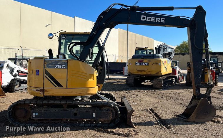 image for item MH9926 2016 John Deere 75G  excavator