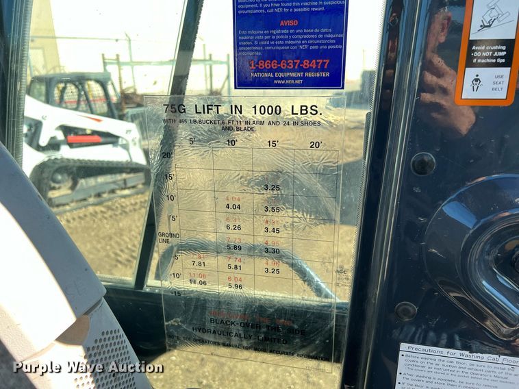 image for item MH9926 2016 John Deere 75G  excavator