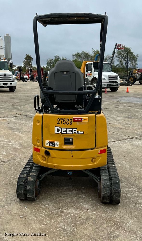 image for item MH9927 2019 John Deere 17G  mini excavator