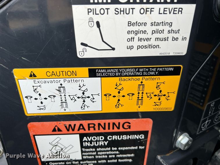 image for item MH9927 2019 John Deere 17G  mini excavator