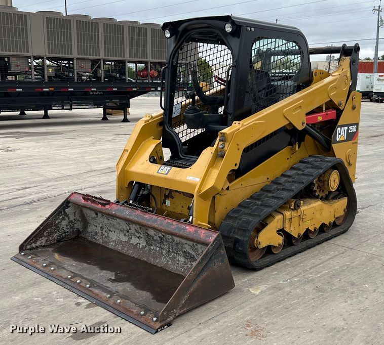 image for item MH9928 2018 Caterpillar 259D  tracked skid steer loader