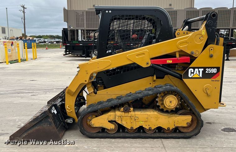 image for item MH9928 2018 Caterpillar 259D  tracked skid steer loader