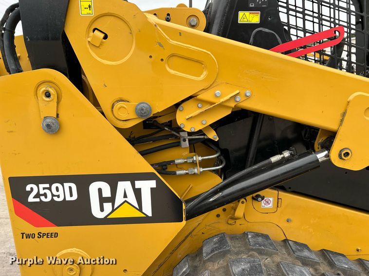 image for item MH9928 2018 Caterpillar 259D  tracked skid steer loader